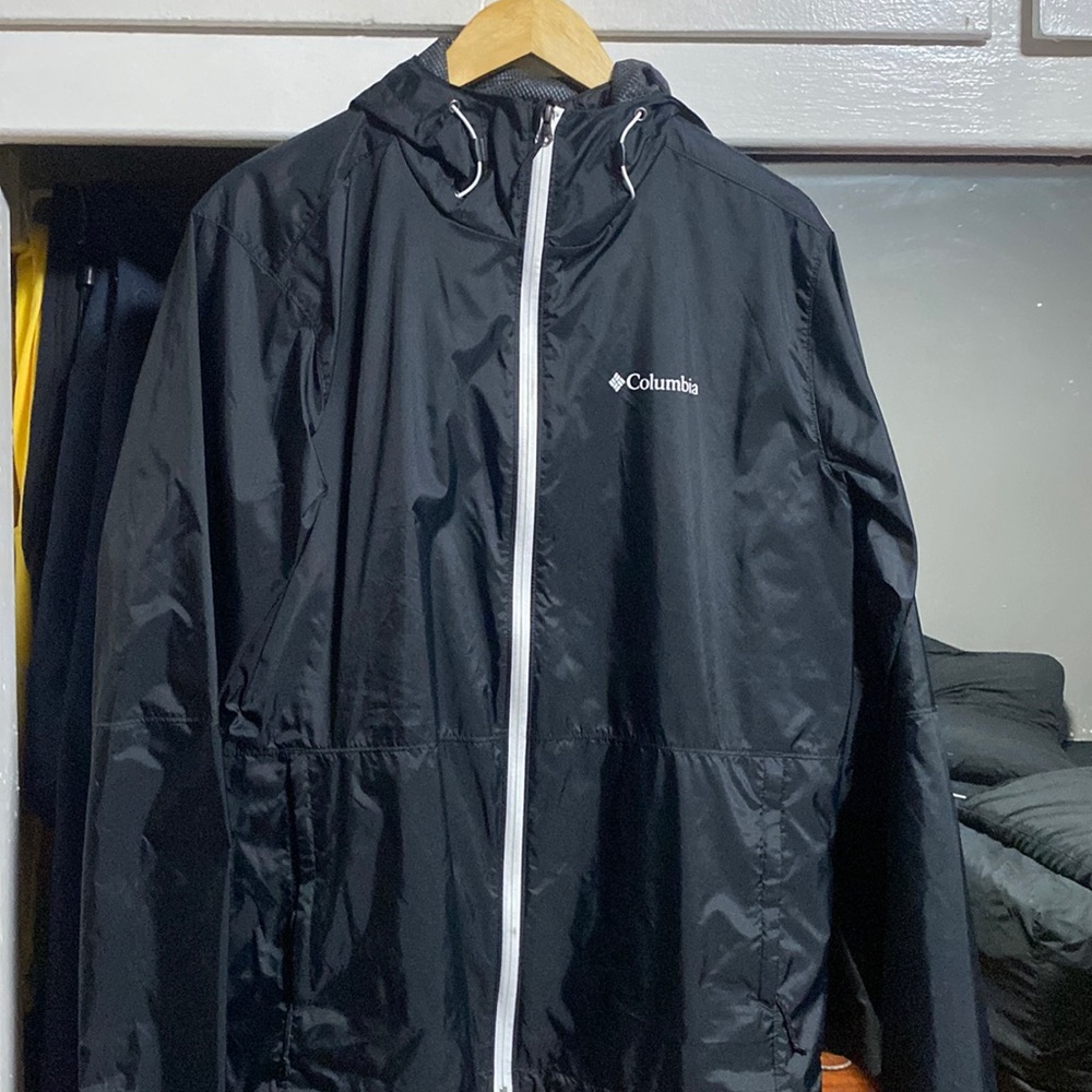 Black Colombia WindBreaker